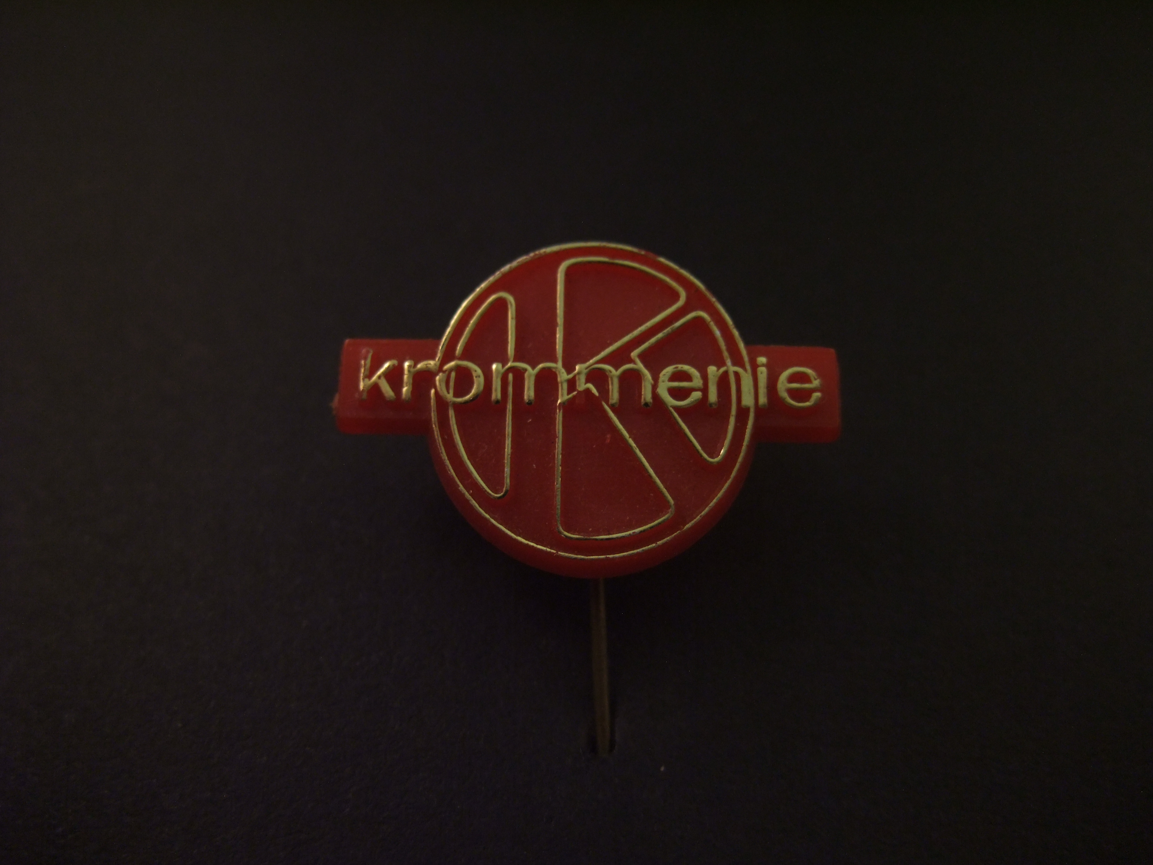 Krommenie Linoleum-vinyl logo rood